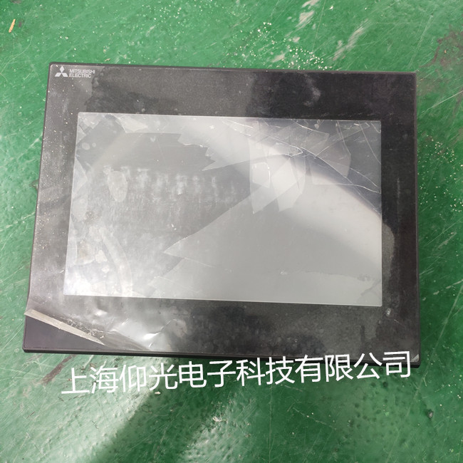 三菱觸摸屏玻璃碎維修GS2110-WTBD外屏碎 當天好