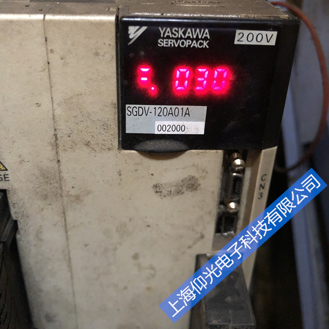 安川伺服驅動器維修SGDV-120A01A-650報030維修案例浙江