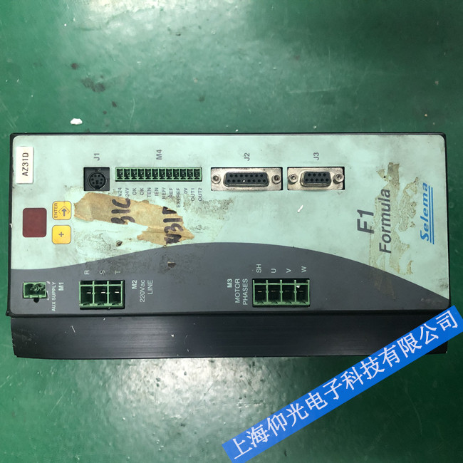 Selema變頻器維修09 F1B2 1020信號不同步不報故障維修