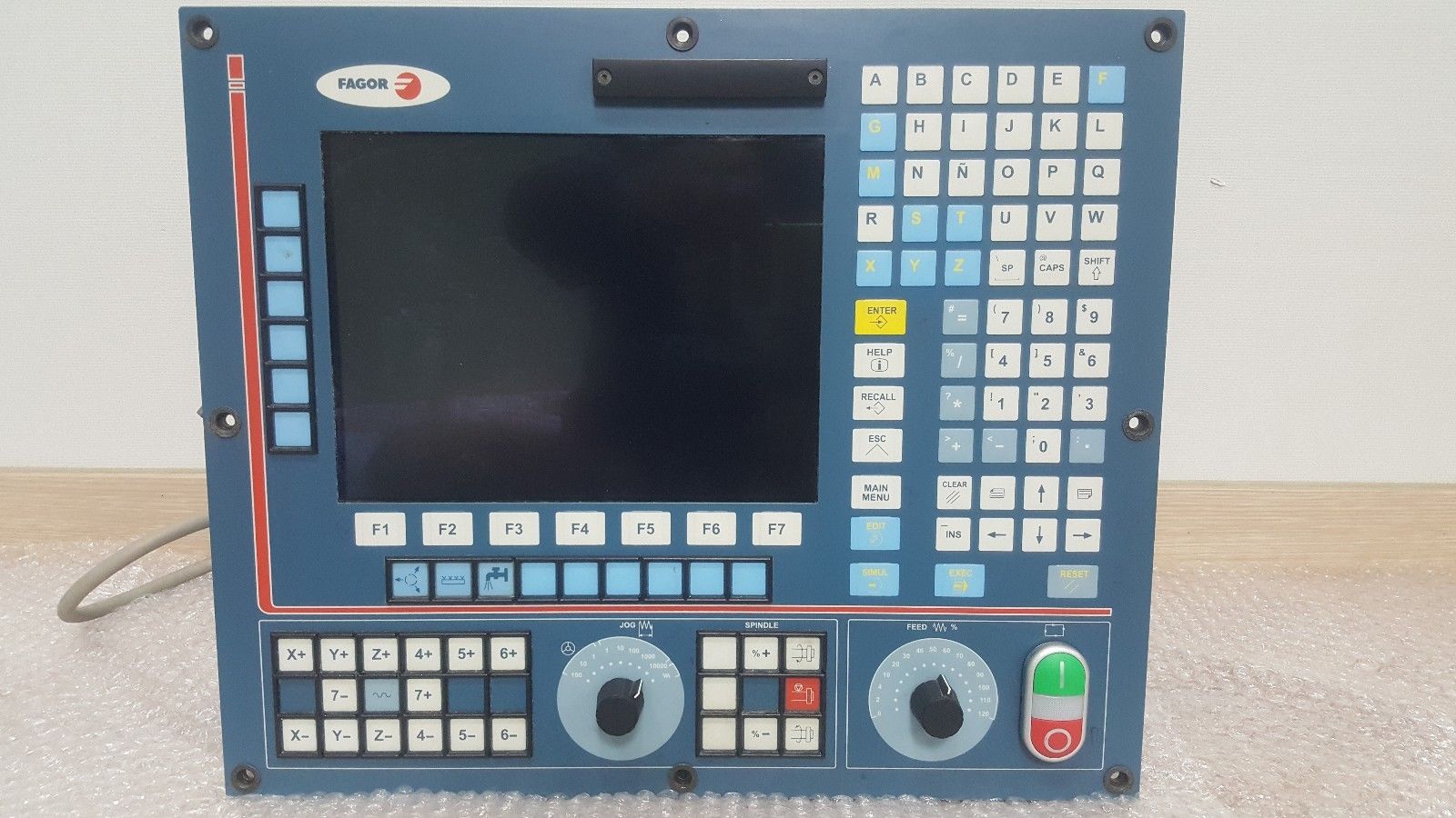 fagor發格8055i數控系統報故障p/sl01維修方法