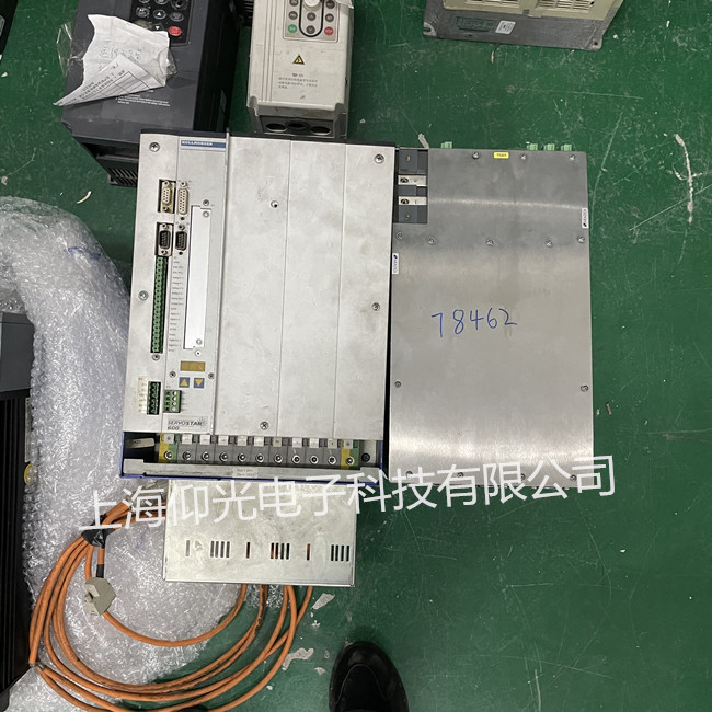 科爾摩根Servostar 600系列伺服驅動器通電報警F04維修案例