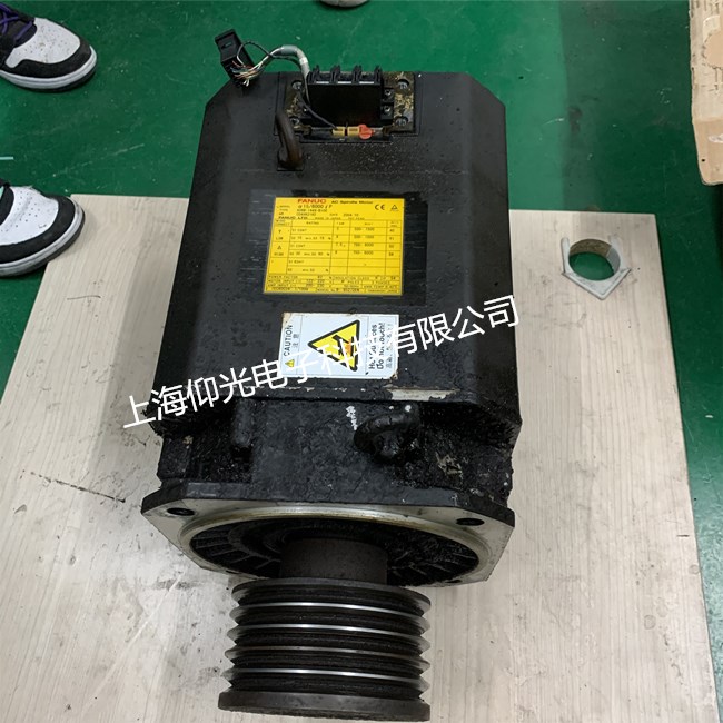 機械設備維修FANUC發那科主軸電機維修A06B-0857-B100編碼器損壞修理