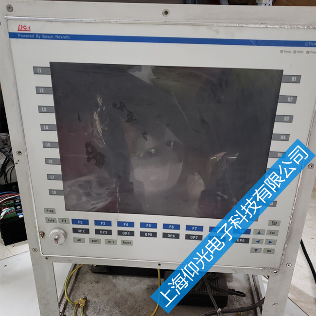 Rexroth力士樂系統屏維修VDP40.3DIN-D1-NN-CG黑屏白屏修理