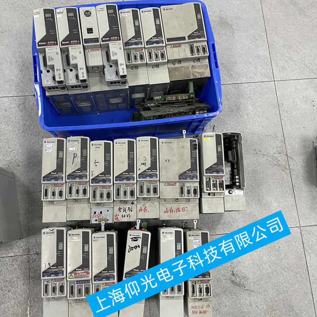 雕刻機(jī)AB 5500伺服驅(qū)動器報警S18故障維修-免費檢測