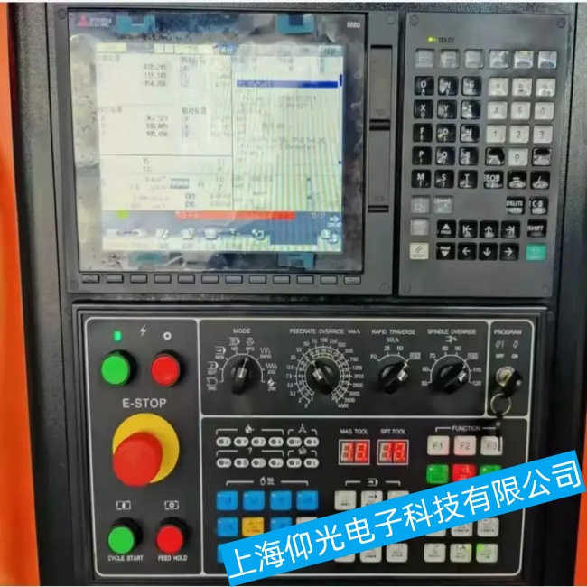 嘉興鋼鐵廠三菱數控系統M60S開機后運行到一半就停止不動故障怎么維修