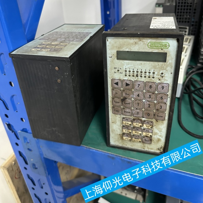 船舶韋斯伐里亞分油機控制器PLC 100/3D調溫馬達控制失靈故障維修廠家