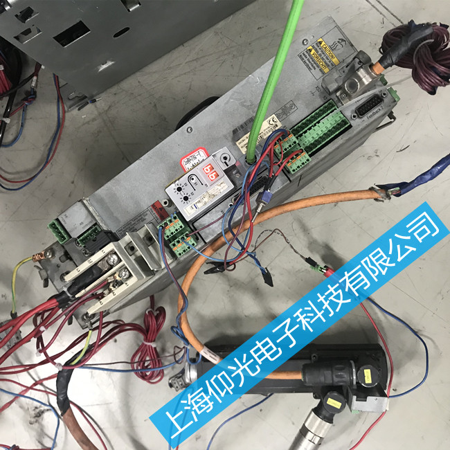 醫(yī)療設(shè)備力士樂伺服電機報警顯示C0124故障維修
