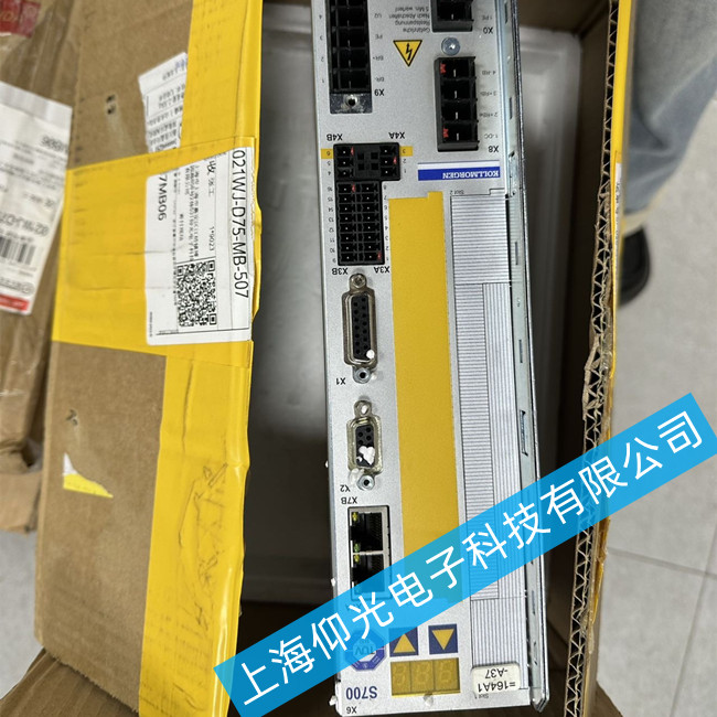 科爾摩根伺服驅動器S62000通電報警顯示F13故障維修方法