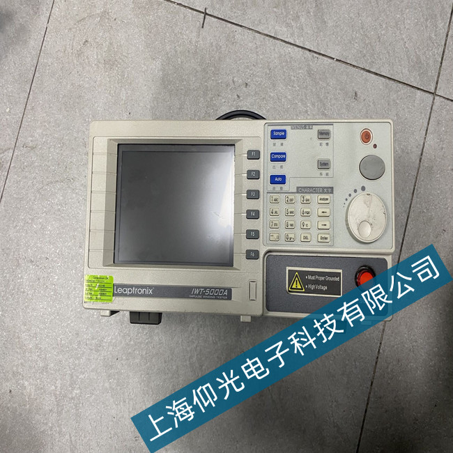 Leaptronix IWT-5000A 邏輯分析儀有啟動聲但屏幕異常故障維修方法